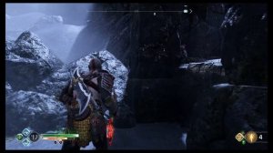 God of War Сокрытая область-Каменный водопад:секреты,сундуки,просьба духа
