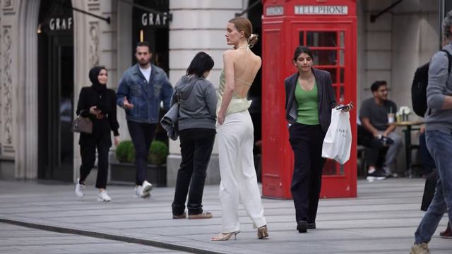 Мода элегантного века: секреты весеннего уличного стиля из Лондона | Тенденции 2024 года