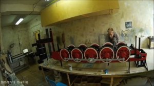 Изготовление макета паровоза Эу  М 1:4