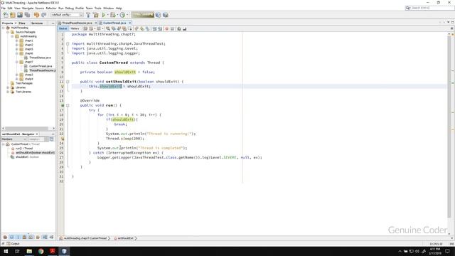 Java Multithreading Tutorial for Beginners #7: How to safely stop a thread ?