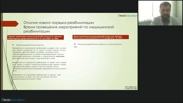 Состояние медицинской реабилитации в Новосибирской области