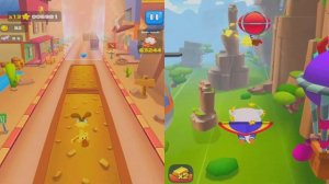 ANGELA VS ODIE - CAT VS DOG - TALKING TOM GOLD RUN VS GARFIELD RUSH