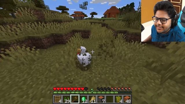 Minecraft, But Your XP = Your Size.... смотреть онлайн