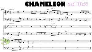 Chameleon - backing track bpm103 (from 'Real Book') w_Score