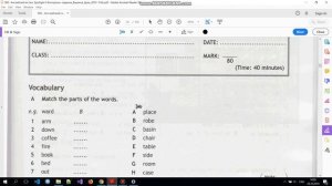 Spotlight 5 класс. Тест Модуль 3