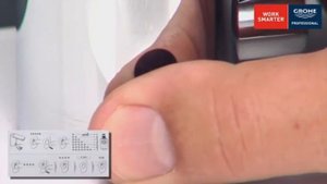Настройка сенсорного смесителя Grohe