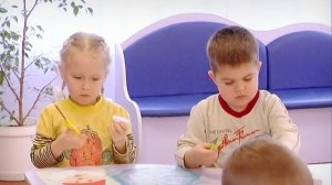 Занятие по аппликации в средней группе "Святой Николай"