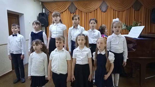"Веселая песенка" О.Ермолов