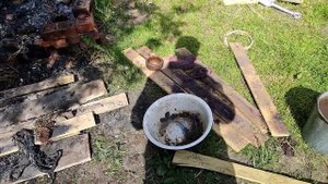 ДОБЫЧА МЕДИ..... Обжиг 30кг проводов с помойки. Хороший результат меди.