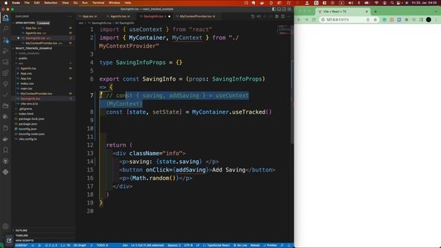 【React 第三方库】20分钟详解React-tracked，让react context，更简洁更高效! смотреть онлайн