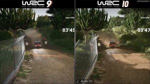 WRC 9 vs WRC 10 PC Comparison | Citroen Xsara WRC at Safari Rally Kenya
