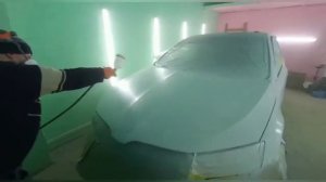 Покраска Шкоды Октавии А7 в Гараже