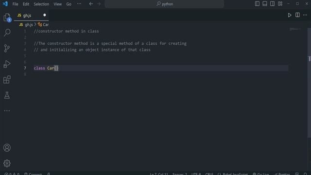 constructor in javascript | constructor in oop