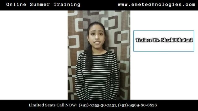 Online PHP Training|Course Feedback|EME Technologies|Mansi