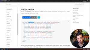 ? Cómo crear GRUPOS de BOTONES en BOOTSTRAP 5