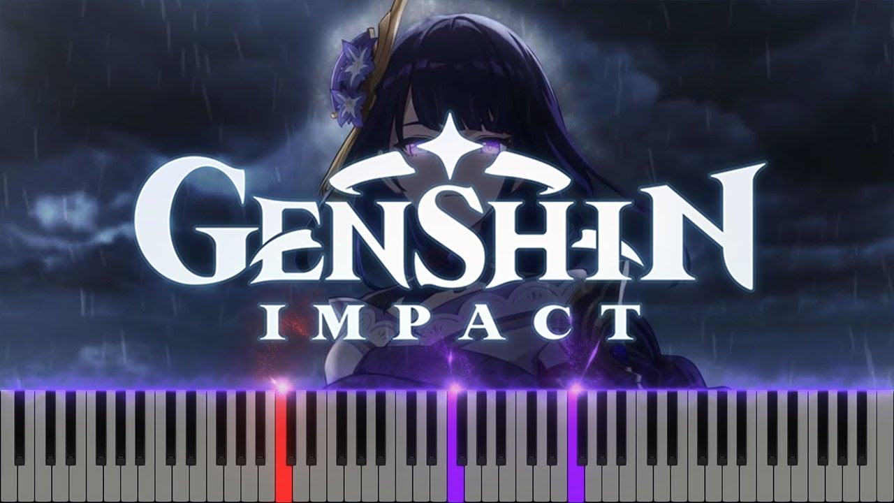 Raiden Shogun: Nightmare (Genshin Impact) 【 НА ПИАНИНО 】