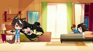 Прикол Gacha Life когда ребенок спит камеди вумэн
