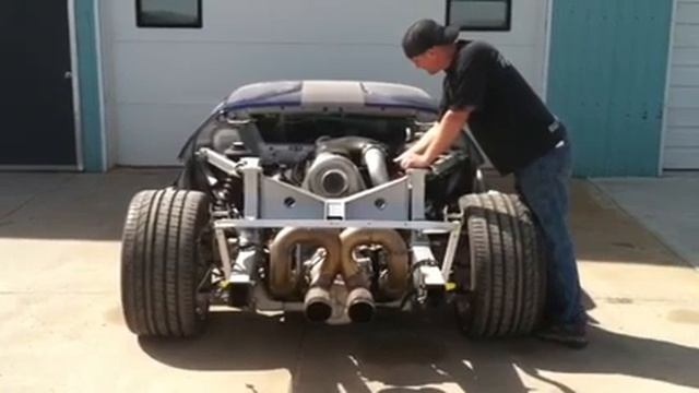 Procharged Ford GT Super Car Idle смотреть онлайн