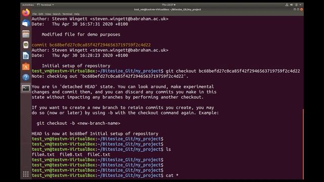 Bitesize Bioinformatics: Introducing version control with Git and GitHub смотреть онлайн
