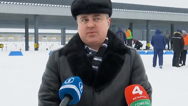 Областные соревнования по биатлону "Снежный снайпер" смотреть онлайн