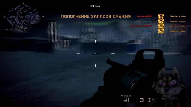 Поющий волк играет в Warface 1 Место, Выживание смотреть онлайн