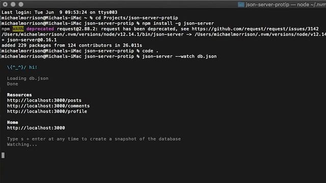 Daugherty ProTip: Mocking APIs with json server смотреть онлайн