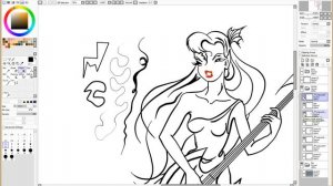 Paint tool SAI lessons  Работаем с вектором в САИ