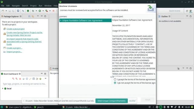 Como usar o Java 12 no Eclipse ou STS? смотреть онлайн