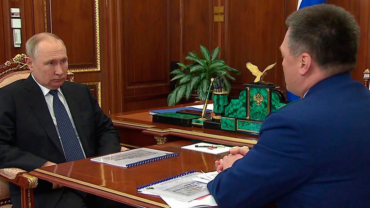 Владимир Путин и Игорь Краснов обсудили приоритетные направления работы Генпрокуратуры