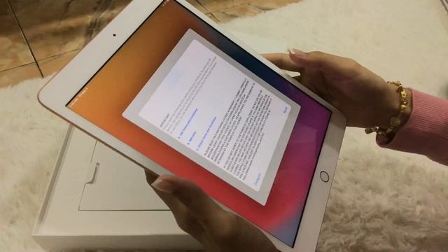 Aesthetic Unboxing Apple iPad 8th Generation 128gb Wi-Fi (Rose Gold) | My First iPad!?