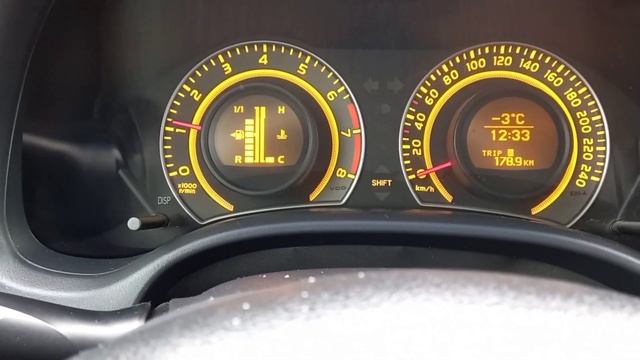 ВКЛЮЧЕНИЕ ТЕНА НА ТОЙОТЕ КОРОЛЛЕ Е 150 !