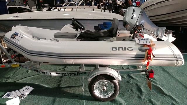 2018 BRIG FALCON 300 TENDER RIGID INFLATABLE BOAT HONDA OUTBOARD MOTOR смотреть онлайн
