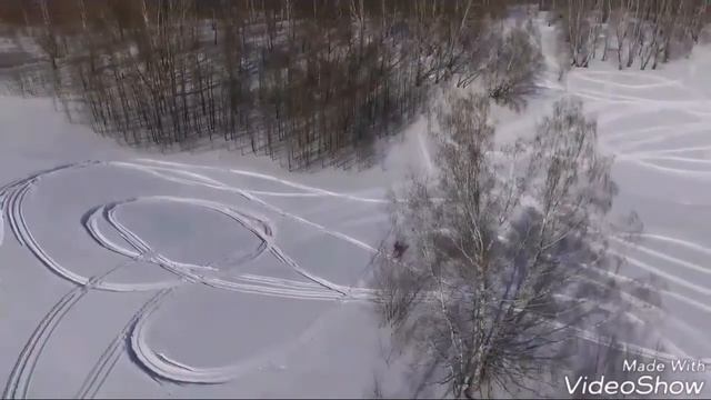 Снегоход RMK+ DGI Phantom 3 смотреть онлайн