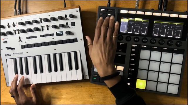 Korg Monologue Synth as a Pedal - Is it good? смотреть онлайн