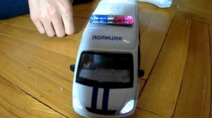 Игрушка Газель полиция из пластика