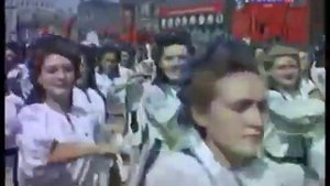 Утро красит нежным цветом. Москва Майская. Первомай #ссср #первомай #демонстрация