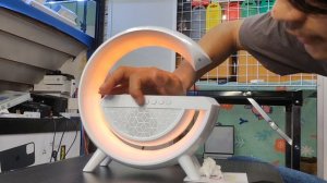 BT 2301 Bluetooth LED Wireless charging speaker