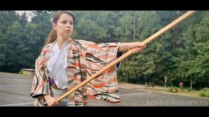 Нагината. Техники / Школа женских воинских искусств / Naginata / Budjutsu women school