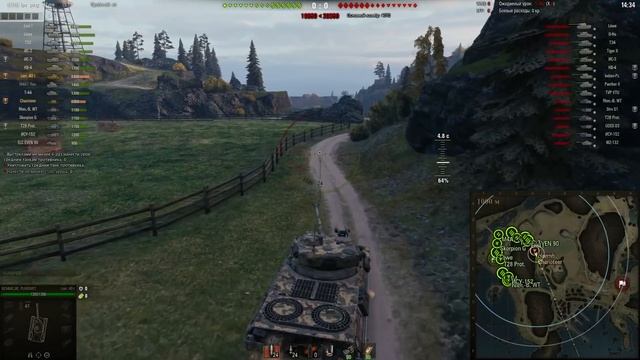 КАРТА-WOT "Фьорды" Центральный холм | Лучшие обзоры карт в WORLD of TANKS Патч 1.0 смотреть онлайн