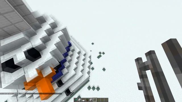 Как сделать снеговика в майнкрафте с огромной армией снеговиков смотреть онлайн