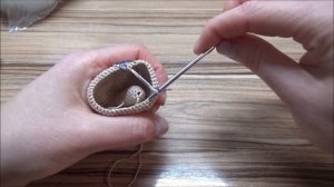 Каркасная кукла амигуруми крючком. Часть 6.