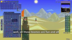 Some odd Terraria biome aspects that are... odd.