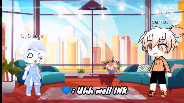 {pt3} Underswap papyrus meets sans aus {original} смотреть онлайн