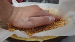 Песочный Киш с курицей и грибами (киш лорен с курицей и грибами)