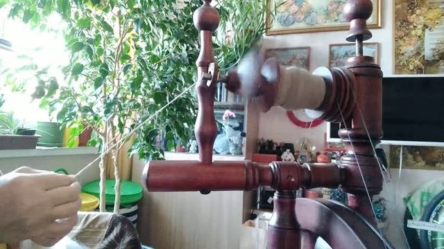 #прядение#вязаниекрючком   ПРОСТО ПРЯДУ И БОЛТАЮ...???
