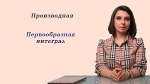 Математика ЕГЭ_Производная_Первообразная_Интеграл_Разбор темы