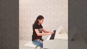 К.Черни Этюд 29, опус 299 исполняет Муратбеккызы Нурайым 11 лет