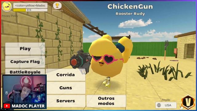 CORRE! NEW UPDATE DO CHICKEN GUN 4.0.0 NA PLAY STORE AINDA NÃO CHEGOU смотреть онлайн
