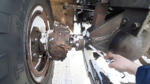 Установка моста от газ 66 на мтз (часть 2)