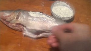 Судак, запеченный в духовке